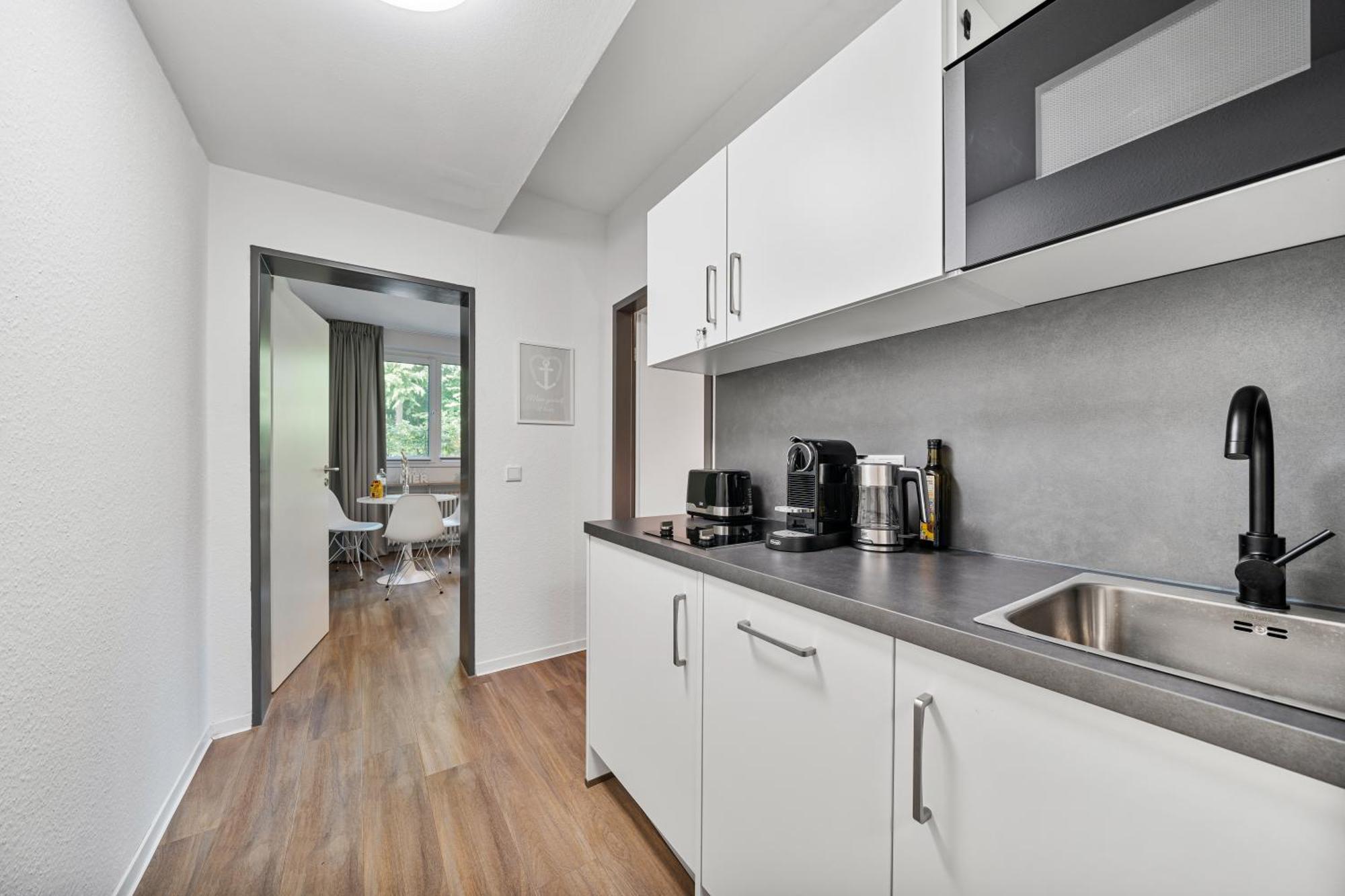 Ankerherz Appartements Bei Blankenese Hambourg Chambre photo