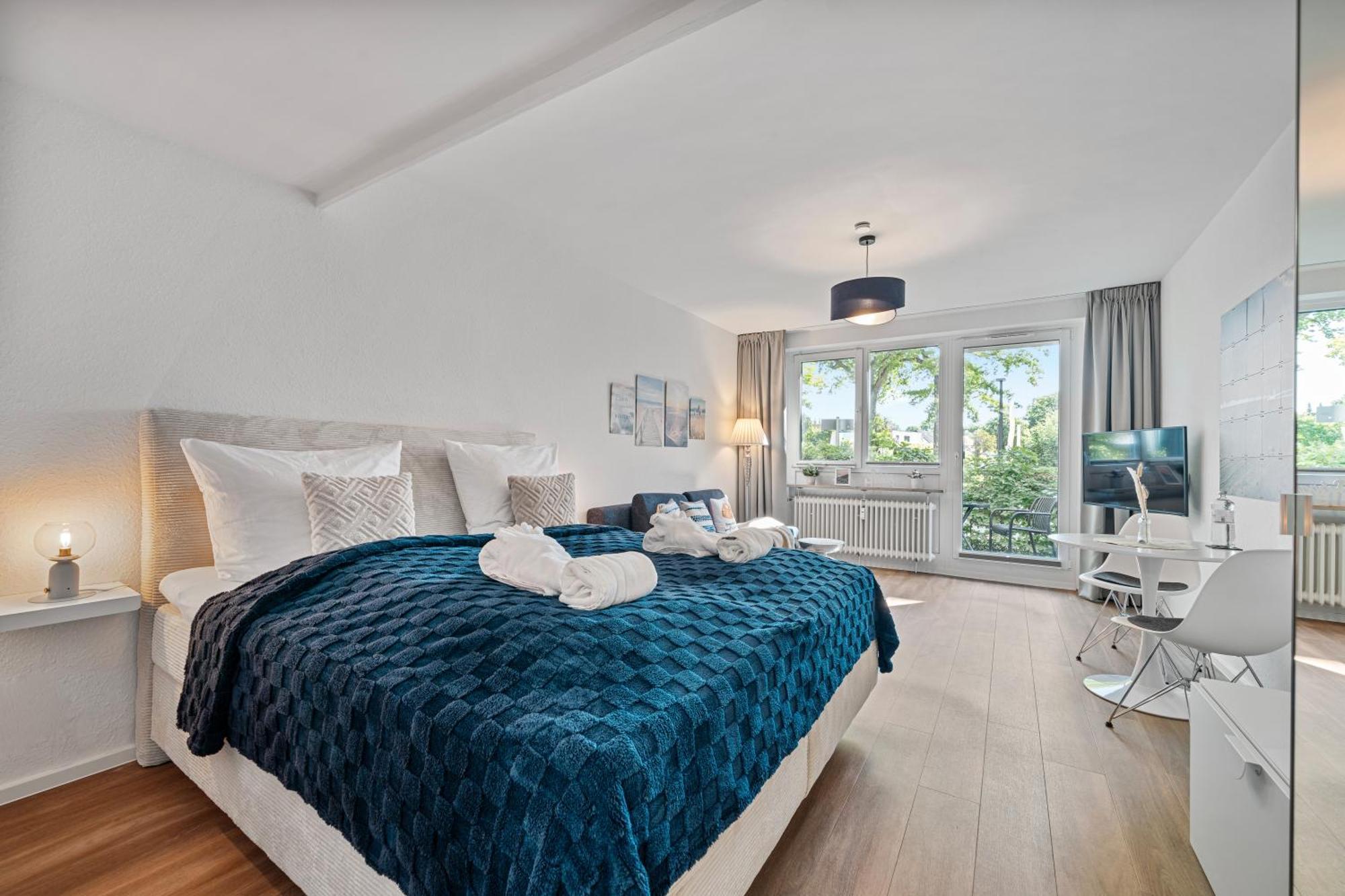Ankerherz Appartements Bei Blankenese Hambourg Chambre photo