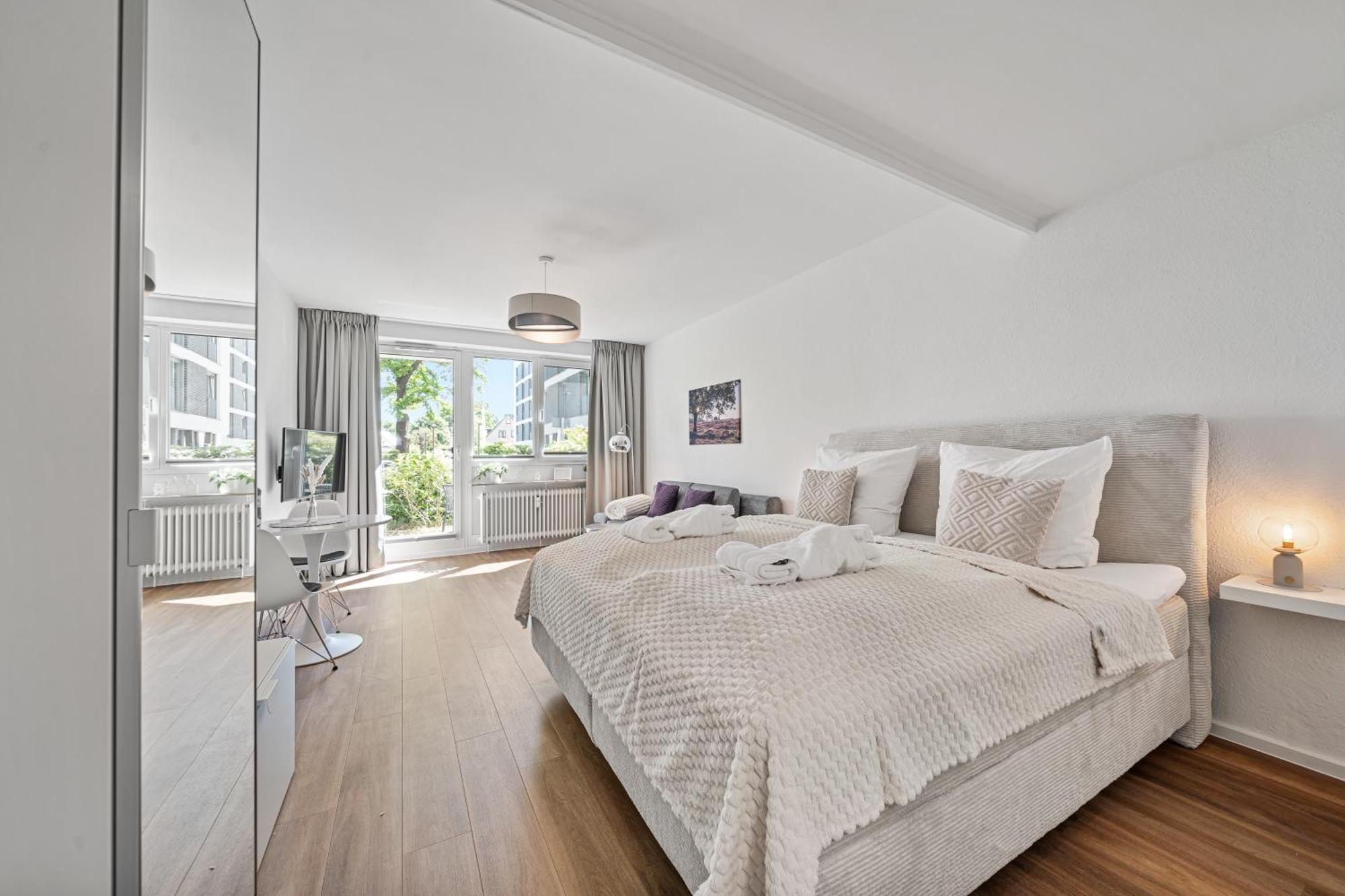 Ankerherz Appartements Bei Blankenese Hambourg Chambre photo