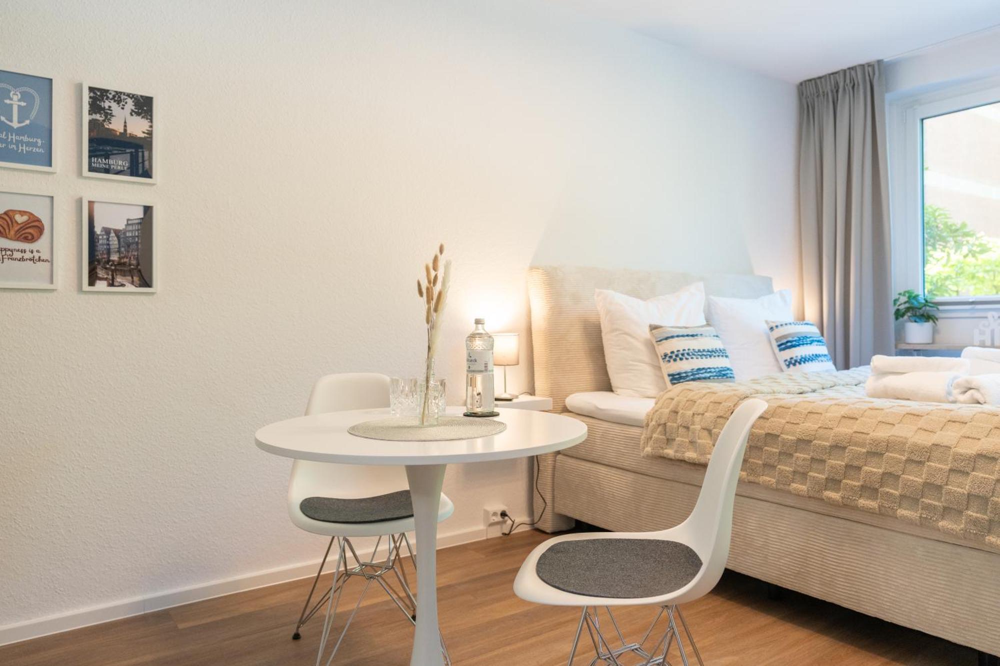 Ankerherz Appartements Bei Blankenese Hambourg Chambre photo